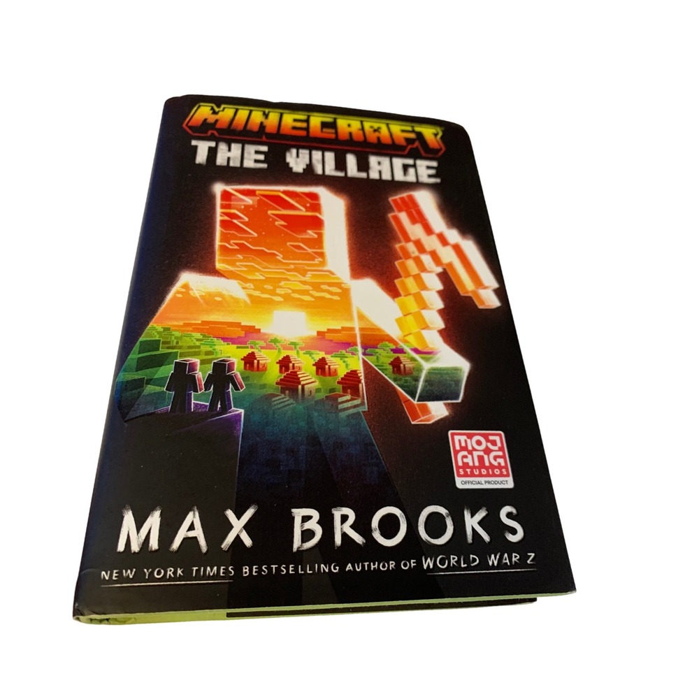 Minecraft Book Lot: The Village & The Mountain Max Brooks Novel